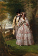 de två centrala figurerna i Derbydagen - William Powell Frith — vy av konstverket