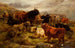 Highland Cattle - William R.C. Watson — vy av konstverket