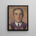 Thomas W. Swan B. A. Sterling Professor de droit 1922 - William Sergeant Kendall — inramlat konstverk på väggen
