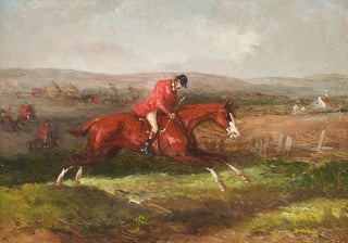 William Shayer - Jumping a ditch.webp