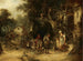 L'homme aux lapins - William Shayer — vy av konstverket