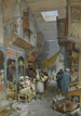Bazar Suez - William Simpson — vy av konstverket