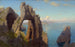 den naturliga bågen i Capri - William Stanley Haseltine — vy av konstverket