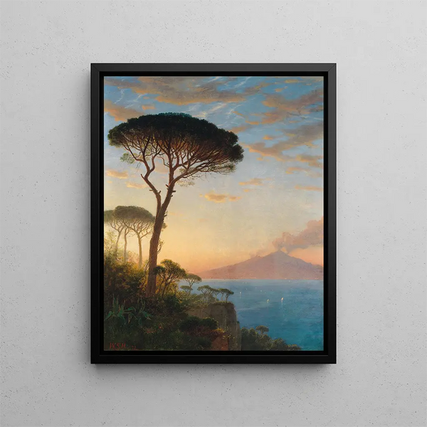 William Stanley Haseltine - Vesuvius at Dusk.webp