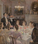 Glad Jul - William Thomas Smedley — vy av konstverket