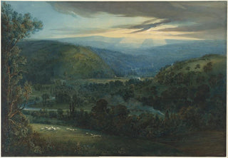 William Turner of Oxford - Dawn in the Valleys of Devon.webp