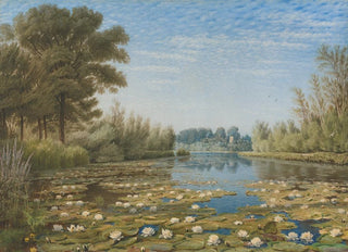 William Turner of Oxford - Scene near Shipton on Cherwell Oxfordshire.webp