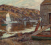Hangar à bateaux - Wilson Henry Irvine — vy av konstverket