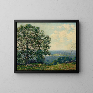 Wilson Henry Irvine - Trees on a Hillside Overlooking a Valley.webp