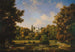 Vue du Palais de Natolin depuis le Côté du Parc - Wincenty Kasprzycki — vy av konstverket