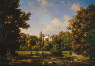 Wincenty Kasprzycki - View of the Natolin Palace from the side of the park.webp