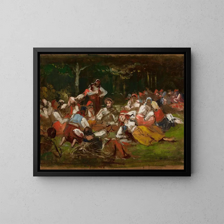 Wincenty Wodzinowski - Sketch for Harvesters resting.webp