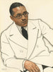Charles Spurgeon Johnson - Winold Reiss — vy av konstverket