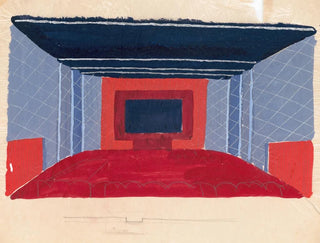 Winold Reiss - Design proposals for Puck Theater New York NY Interior perspective study.webp