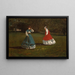 En del av croquet - Winslow Homer — inramlat konstverk på väggen