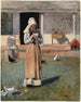 En sjuk kyckling - Winslow Homer — vy av konstverket