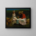 Filles dans un paysage - Winslow Homer — inramlat konstverk på väggen