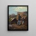 Home Sweet Home - Winslow Homer — inramlat konstverk på väggen