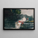 Bar noir grandeur nature - Winslow Homer — inramlat konstverk på väggen