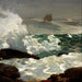 På en skyddad kust - Winslow Homer — vy av konstverket