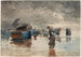 På sanden - Winslow Homer — vy av konstverket