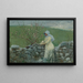 Fleurs de pêcher - Winslow Homer — inramlat konstverk på väggen