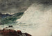 Prouts Neck Vågskvalp - Winslow Homer — vy av konstverket