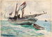 Goélette Nassau - Winslow Homer — vy av konstverket