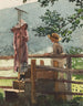 Vår - Winslow Homer — vy av konstverket
