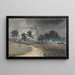 Storm i Bahamas - Winslow Homer — inramlat konstverk på väggen