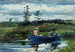 Le Bateau bleu - Winslow Homer — vy av konstverket