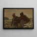 Les Cueilleurs de coton - Winslow Homer — inramlat konstverk på väggen