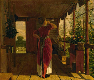 Le Cor de chasse - Winslow Homer — vy av konstverket