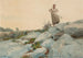 La Ramasseuse de fagots - Winslow Homer — vy av konstverket