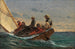 La coquette - Winslow Homer — vy av konstverket