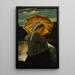 L'infirmière - Winslow Homer — inramlat konstverk på väggen