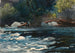 Les rapides de la rivière Hudson Adirondacks - Winslow Homer — vy av konstverket