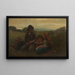 Les garçons à la pastèque - Winslow Homer — inramlat konstverk på väggen