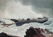 La Goélette naufragée - Winslow Homer — vy av konstverket