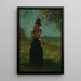 La veste jaune - Winslow Homer — inramlat konstverk på väggen