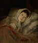Portrait av Aniela Geppert - Witold Pruszkowski — vy av konstverket