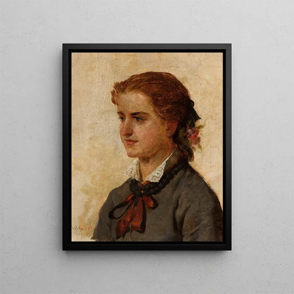 Wojciech Gerson - Portrait of a young girl.webp