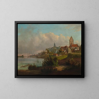 Wojciech Gerson - View of the Old Town and the New Town from north.webp