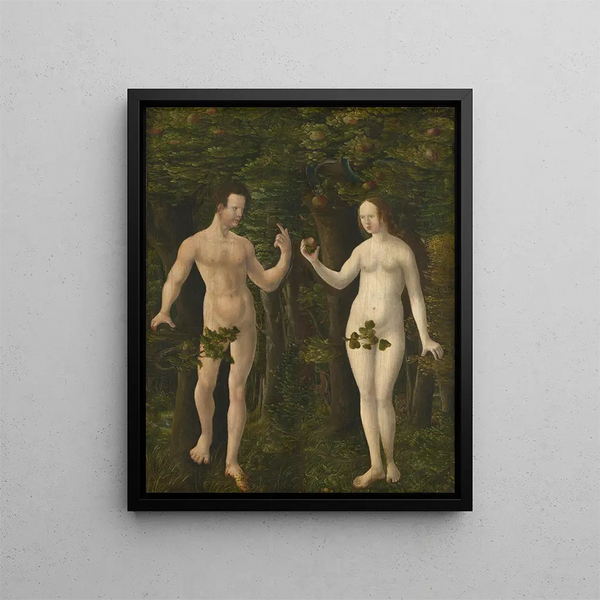 Workshop of Albrecht Altdorfer - The Fall of Man middle panel.webp