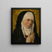 Mater Dolorosa Vierge Douloureuse - Atelier de Dieric Bouts — inramlat konstverk på väggen