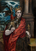 Saint Louis Roi de France - Atelier d'El Greco — vy av konstverket