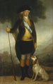 Charles IV d'Espagne i jägare - Francisco de Goya verkstad — vy av konstverket