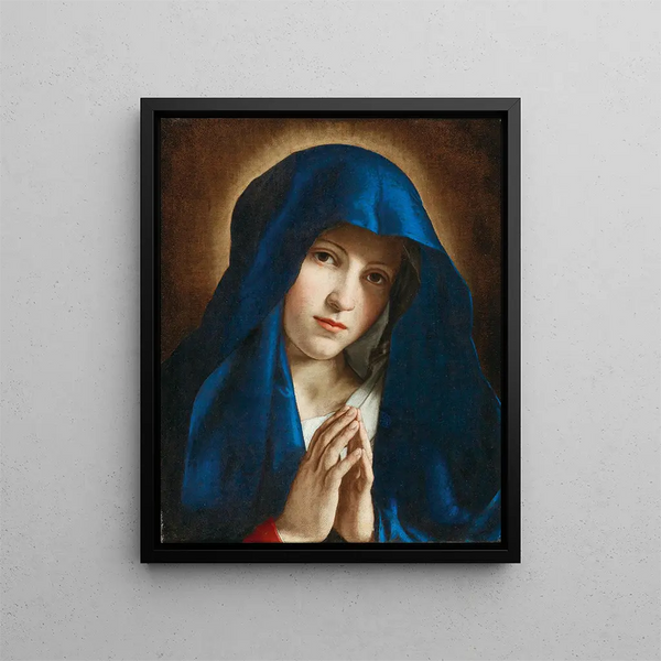 Workshop of Giovanni Battista Salvi - The Madonna at Prayer.webp