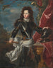 Porträtt av en man i rustning - Hyacinthe Rigaud atelier — vy av konstverket