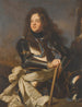 Porträtt av Henri Louis De La Tour D'Auvergne 1679-1753 Greve D'Evreux Maréchal av Frankrike - Atelier de Hyacinthe Rigaud — vy av konstverket